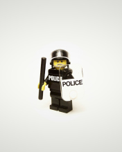 Das Police Lego Wallpaper 176x220