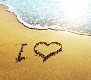 Free I Heart Ocean Picture for iPad Air