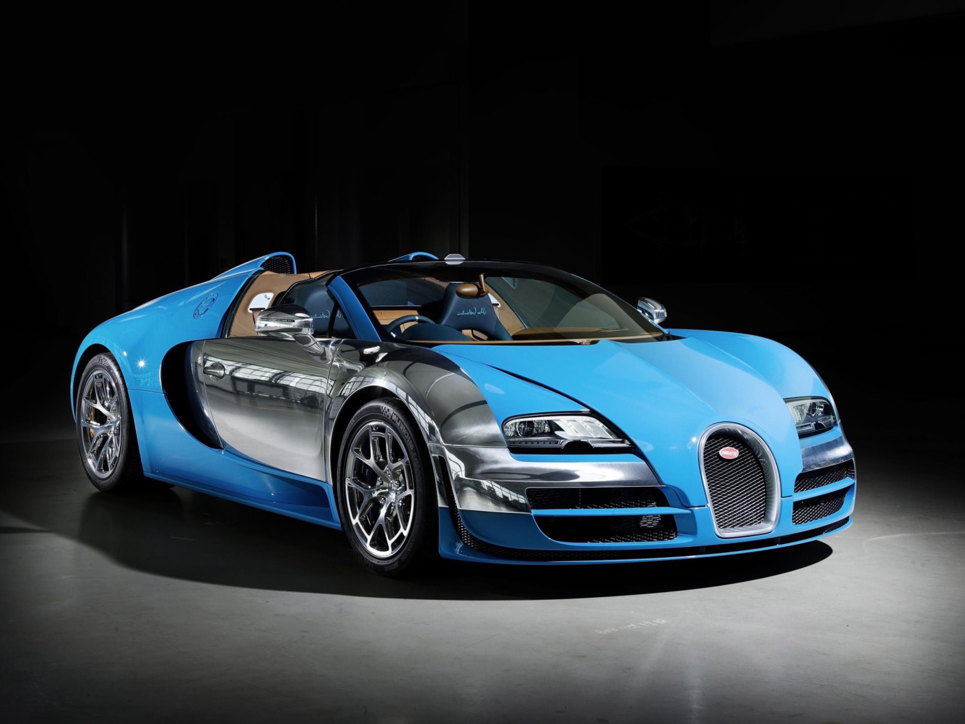 Screenshot №1 pro téma Bugatti Veyron Grand Sport Vitesse Roadster 1400x1050