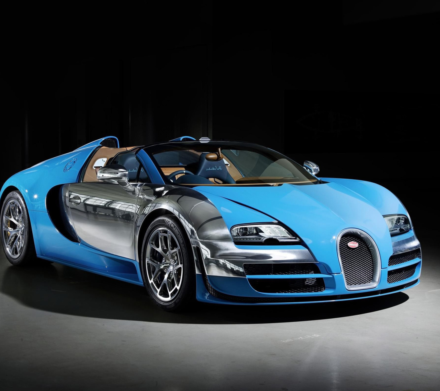 Fondo de pantalla Bugatti Veyron Grand Sport Vitesse Roadster 1440x1280