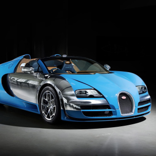 Kostenloses Bugatti Veyron Grand Sport Vitesse Roadster Wallpaper für iPad mini