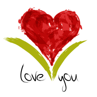 Love You - Obrázkek zdarma pro iPad mini 2
