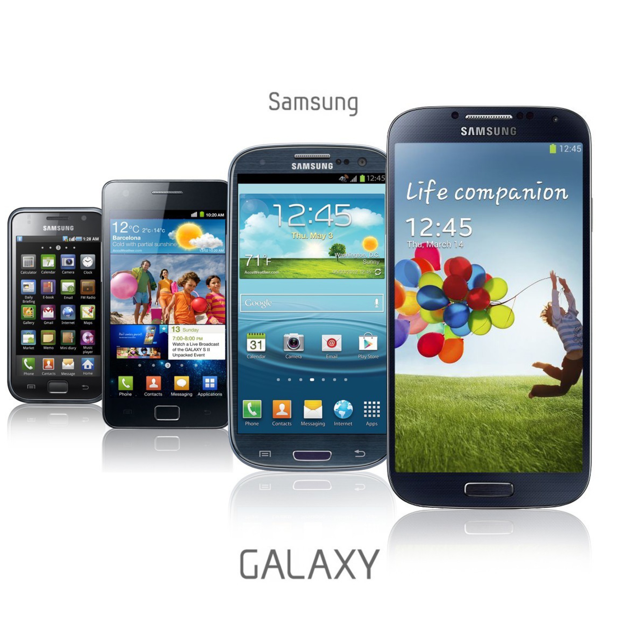 Samsung Smartphones S1, S2, S3, S4 screenshot #1 2048x2048