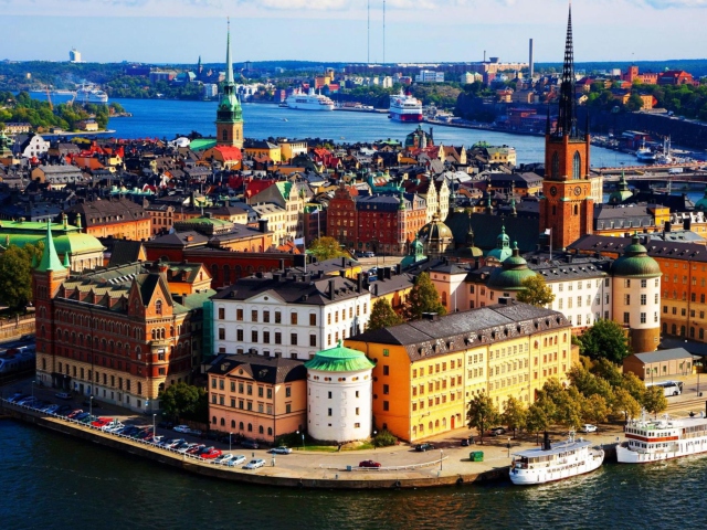 Fondo de pantalla Stockholm - Sweden 640x480