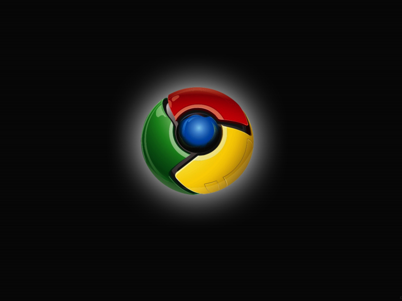 Das Google Chrome Wallpaper 800x600