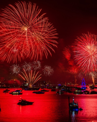 Asian Holiday fireworks - Obrázkek zdarma pro iPhone 3G