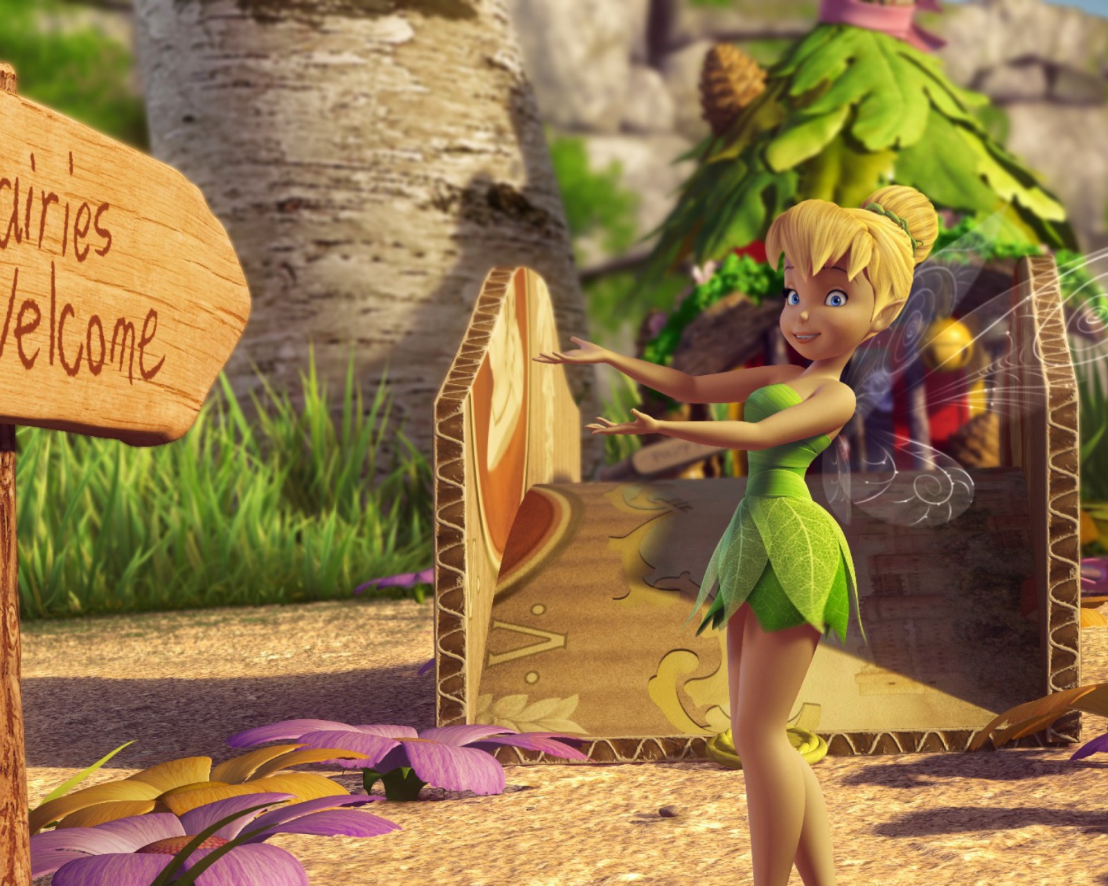 Screenshot №1 pro téma Tinker Bell And The Great Fairy Rescue 2 1600x1280