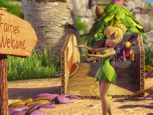 Sfondi Tinker Bell And The Great Fairy Rescue 2 640x480