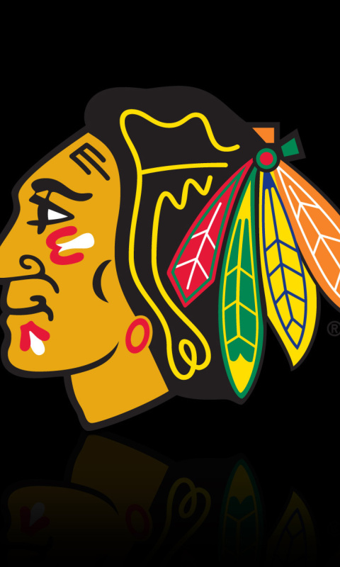 Das Chicago Blackhawks Wallpaper 480x800