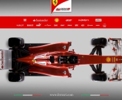Screenshot №1 pro téma Ferrari F1 176x144