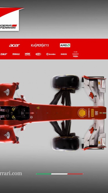 Screenshot №1 pro téma Ferrari F1 360x640