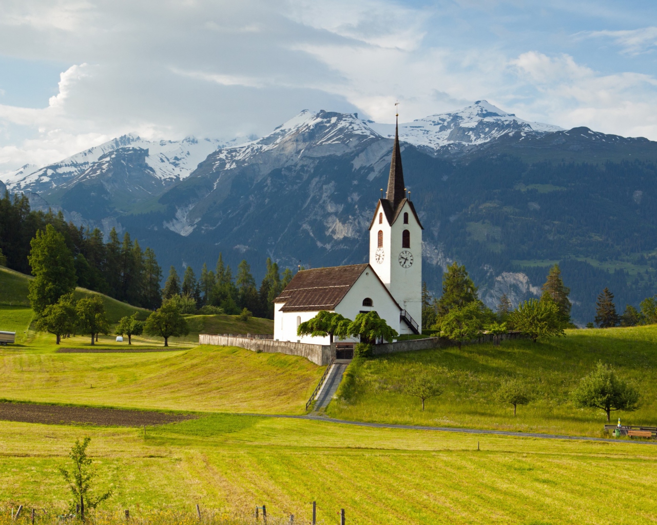 Sfondi Switzerland Alps 1280x1024