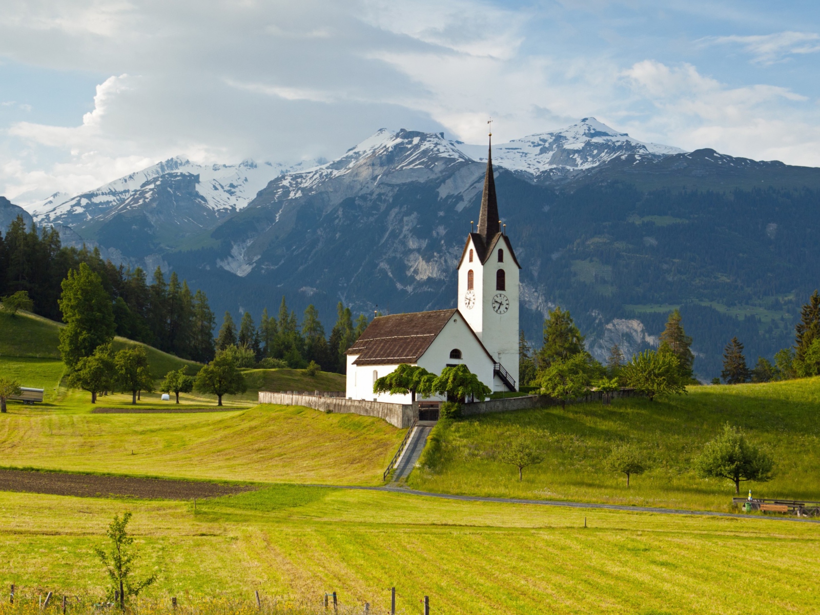 Das Switzerland Alps Wallpaper 1600x1200