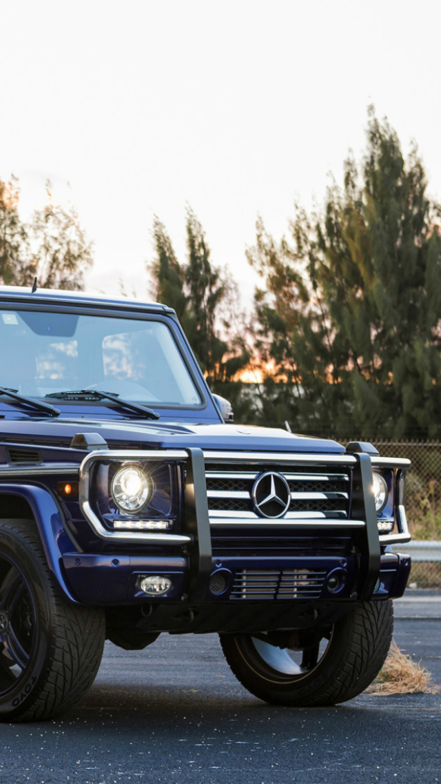 Das G 550 SUV  Mercedes Benz Wallpaper 640x1136