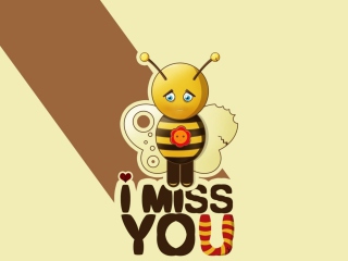 Обои I Miss You 320x240