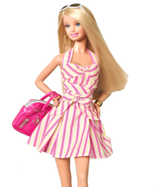 Barbie Doll - Obrázkek zdarma pro Nokia X1-00