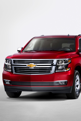 Screenshot №1 pro téma Chevrolet Tahoe 2015 Full size SUV 320x480