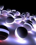 Screenshot №1 pro téma Spherical Balls 128x160