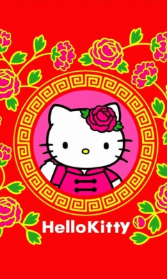Das Hello Kitty Wallpaper 240x400
