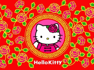 Обои Hello Kitty 320x240