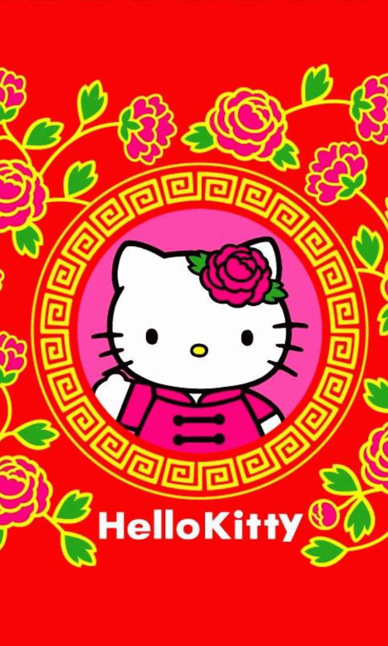 Hello Kitty wallpaper 768x1280