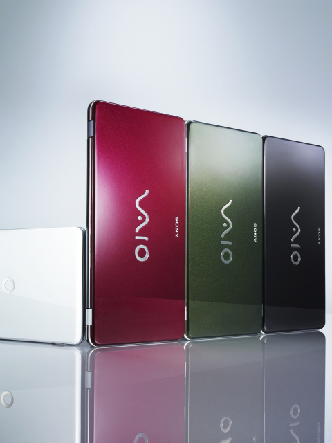 Das Sony Vaio P Wallpaper 480x640