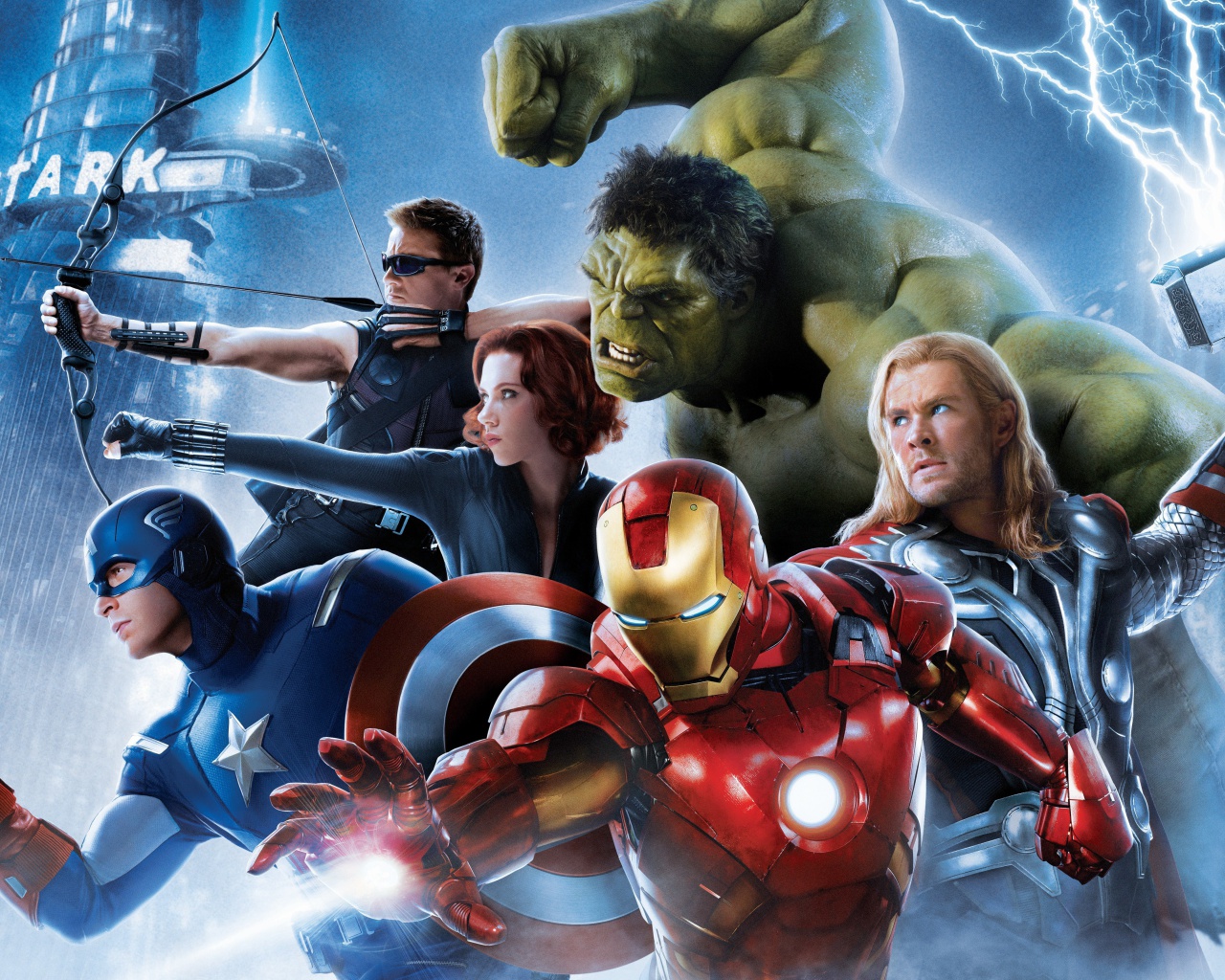 Fondo de pantalla Avengers 2 Age of Ultron 1280x1024