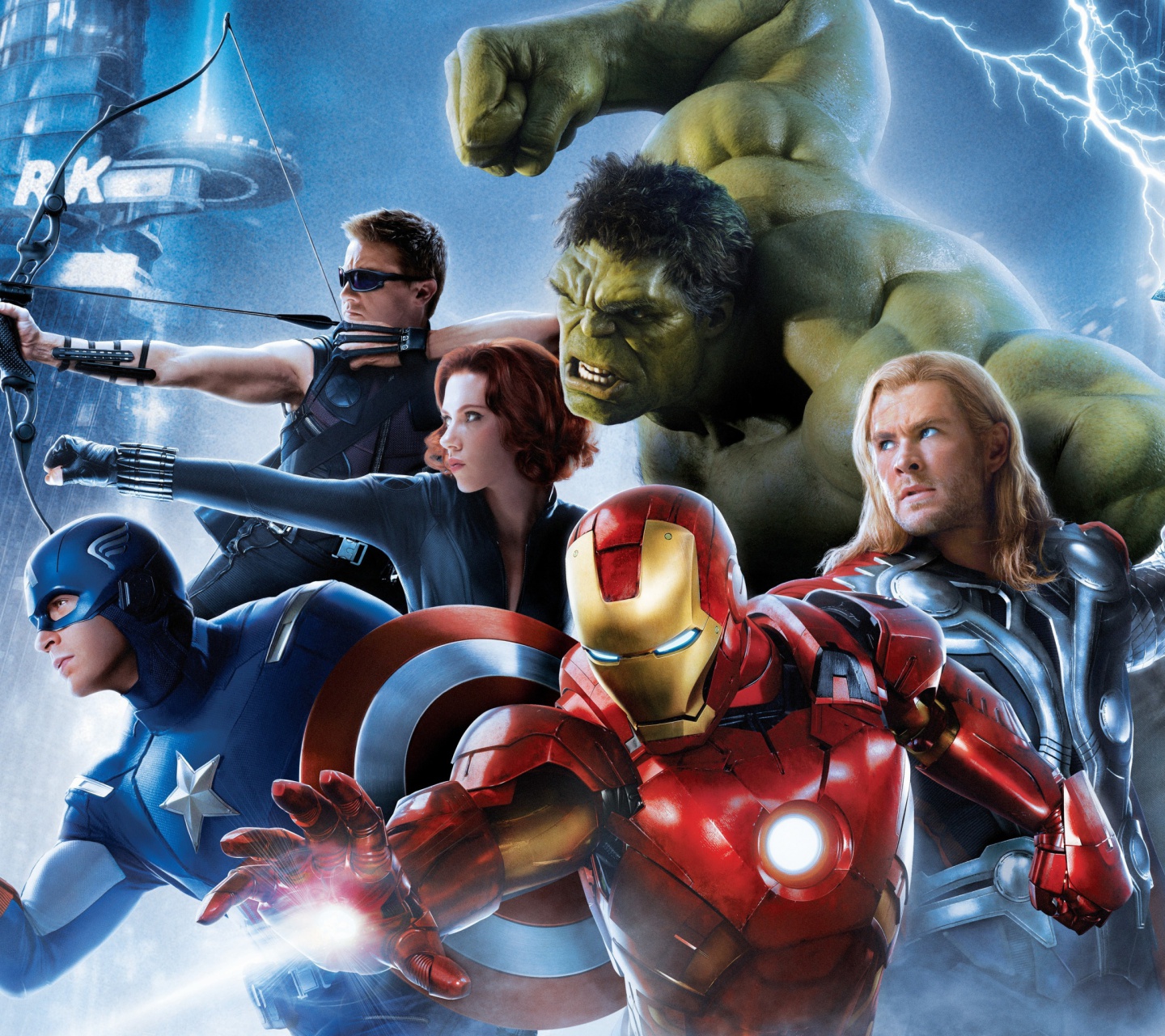 Fondo de pantalla Avengers 2 Age of Ultron 1440x1280