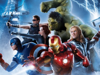 Das Avengers 2 Age of Ultron Wallpaper 320x240