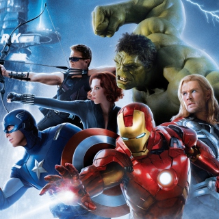 Avengers 2 Age of Ultron - Obrázkek zdarma pro iPad mini