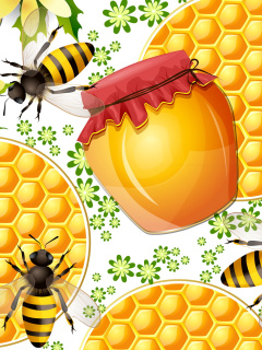 Das Honey Search Wallpaper 240x320