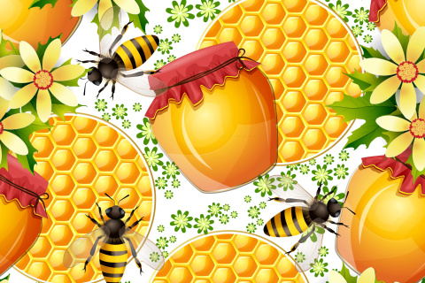 Das Honey Search Wallpaper 480x320