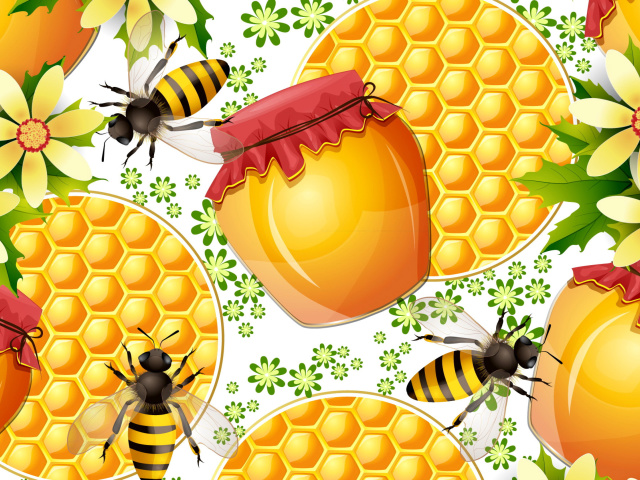 Fondo de pantalla Honey Search 640x480