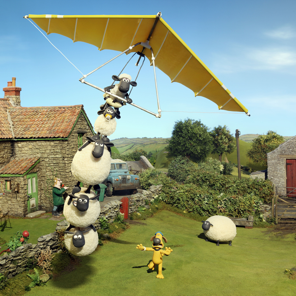 Shaun The Sheep wallpaper 1024x1024