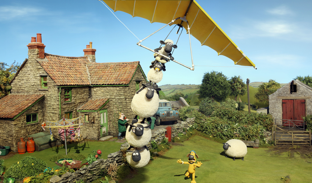 Screenshot №1 pro téma Shaun The Sheep 1024x600