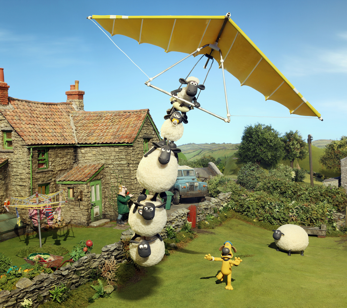 Shaun The Sheep wallpaper 1440x1280