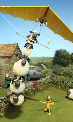 Sfondi Shaun The Sheep 240x400