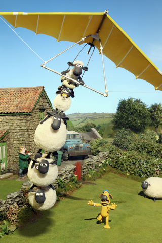 Das Shaun The Sheep Wallpaper 320x480