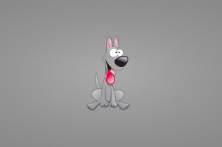 Happy Dog - Obrázkek zdarma pro Nokia Asha 205