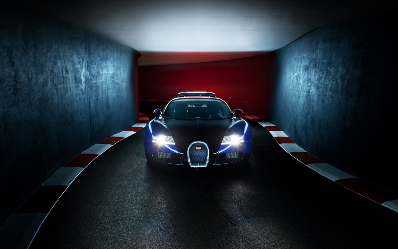Das Bugatti Veyron Wallpaper 1280x800