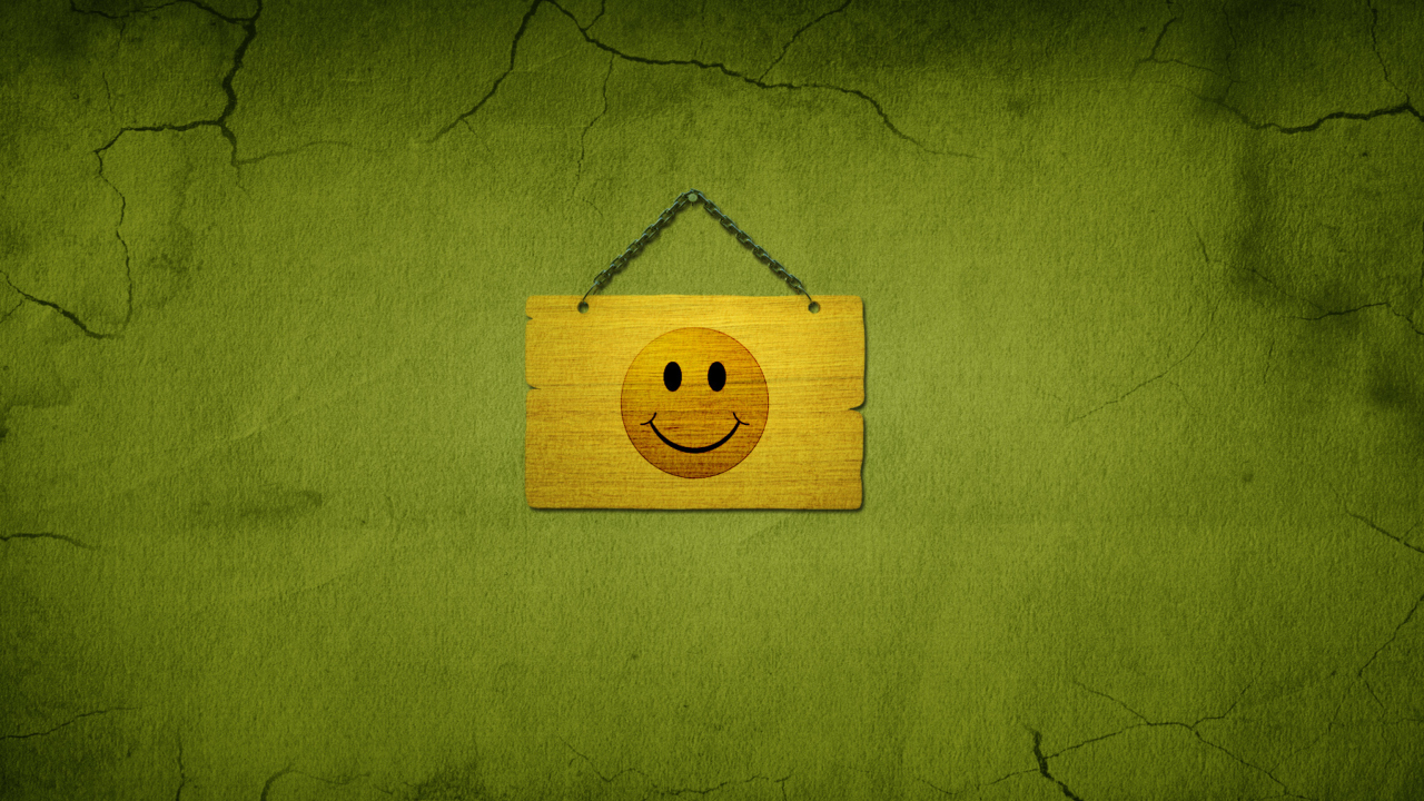 Smiley Sign wallpaper 1280x720