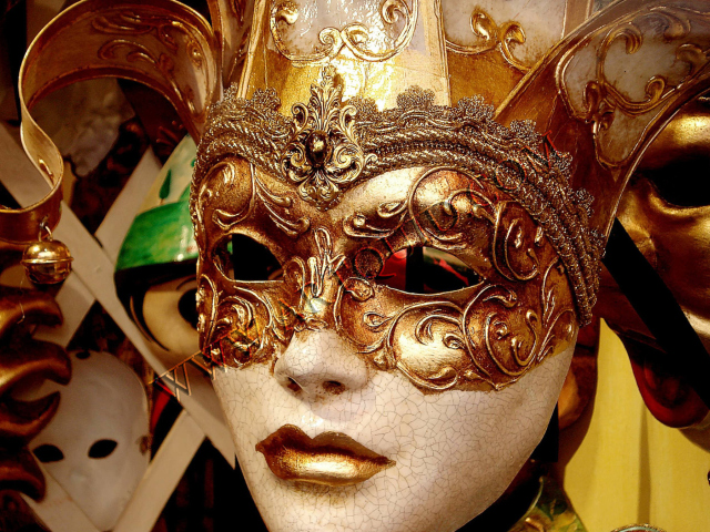 Das Venice Carnival Wallpaper 640x480