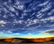 Обои Desktop Desert Skyline 176x144