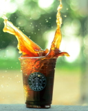Starbucks Iced Coffee Splash screenshot #1 128x160