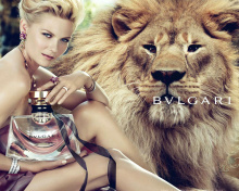 Fondo de pantalla Bvlgari Jasmin Noir with Kirsten Dunst 220x176