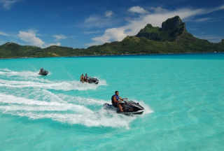 Bora Bora, French Polynesia - Obrázkek zdarma pro Samsung Galaxy Tab 4G LTE