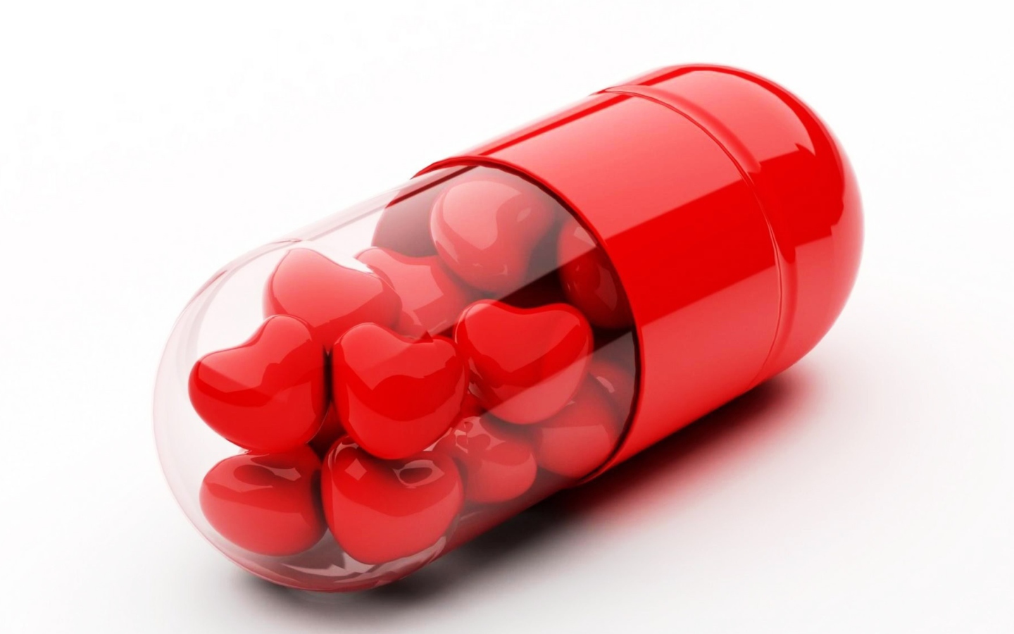 Screenshot №1 pro téma Red Love Pills 1440x900