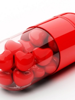 Screenshot №1 pro téma Red Love Pills 240x320