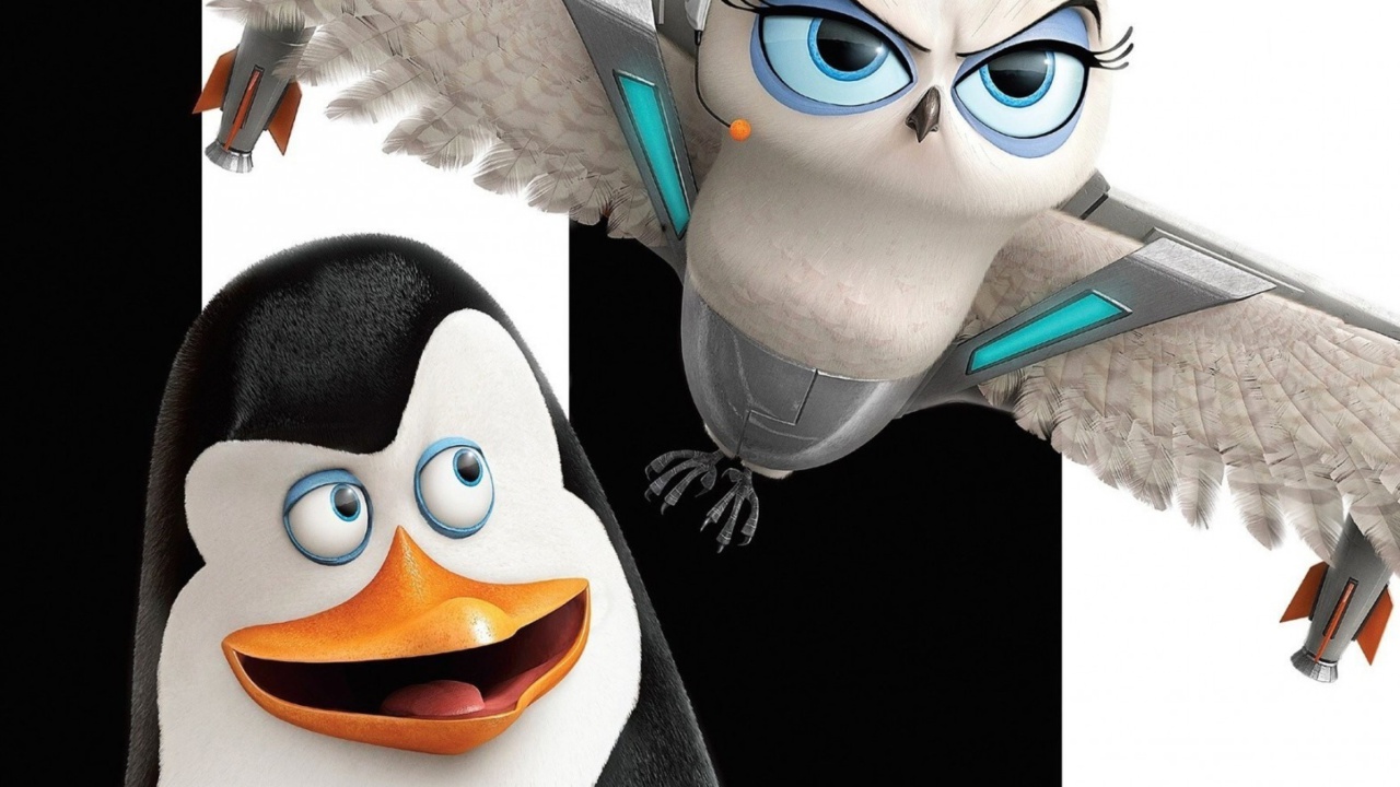 Обои Penguins of Madagascar 1280x720