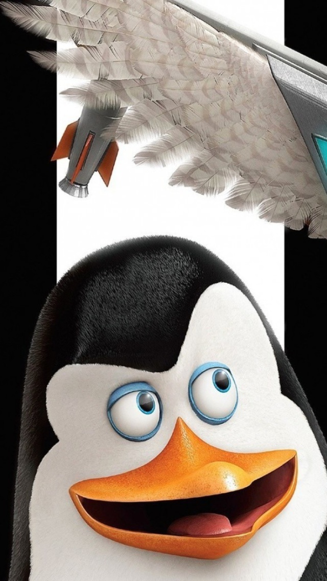 Fondo de pantalla Penguins of Madagascar 640x1136